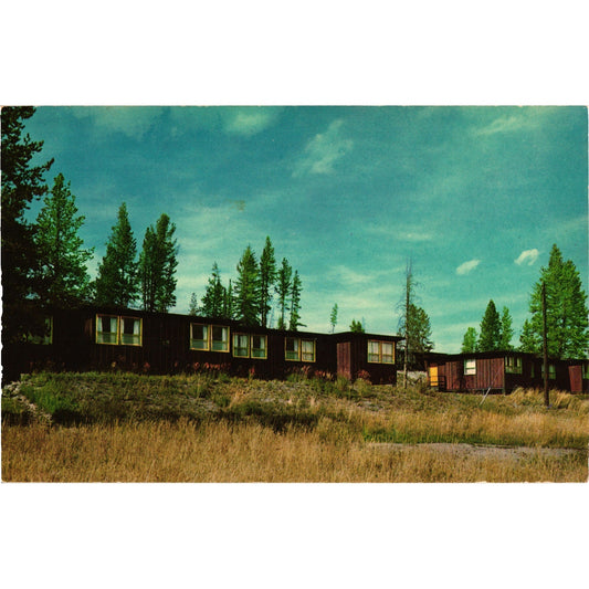 Canyon Lodge Yellowstone National Park Postcard Unposted