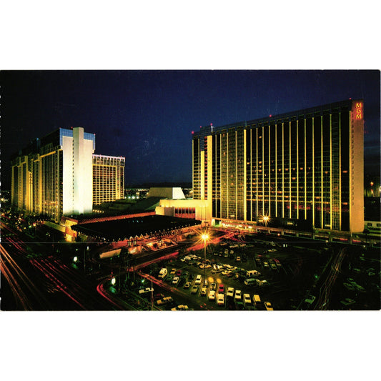 MGM Grand Hotel Las Vegas Vintage Postcard Unposted