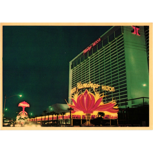 Flamingo Hilton Resort Vintage Las Vegas Nevada Strip Postcard Unposted