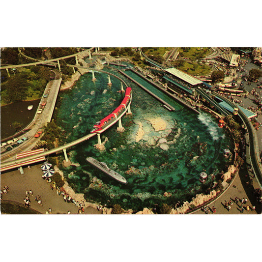Disneyland Tomorrowland Magic Kingdom Postcard Walt Disney World Unposted