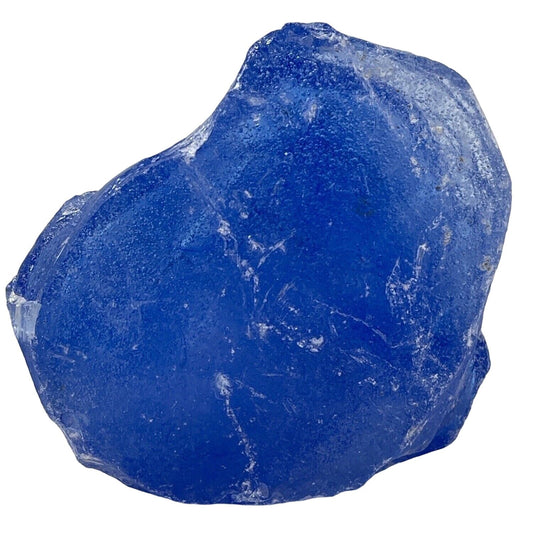 Cobalt Blue Art Glass Cullet Translucent #XL2376