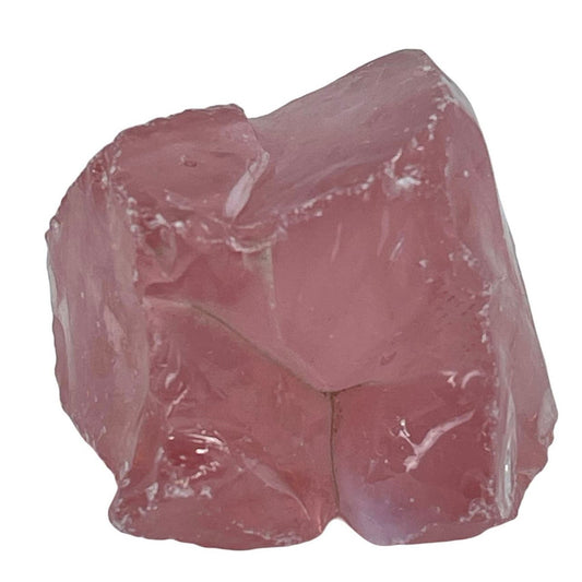 Pink Art Glass Cullet Slag Glass #4GL46