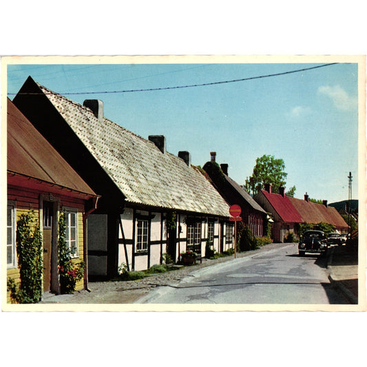 Bastad Agardgsgatan Sweden Postcard Unposted