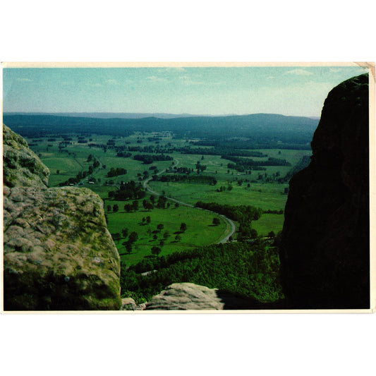 Arkansas River Valley Postcard Petit Jean Mountain Unposted