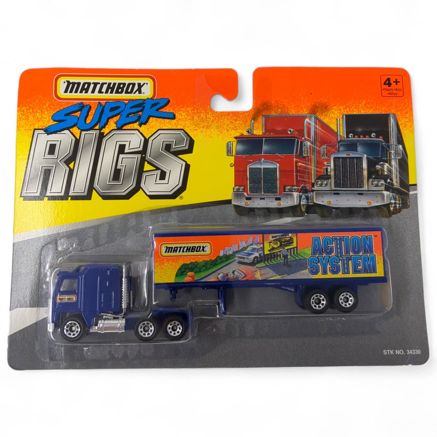 Matchbox Action System Rig and Rollerblade Rig Super Rigs 1995 Diecast Unopened