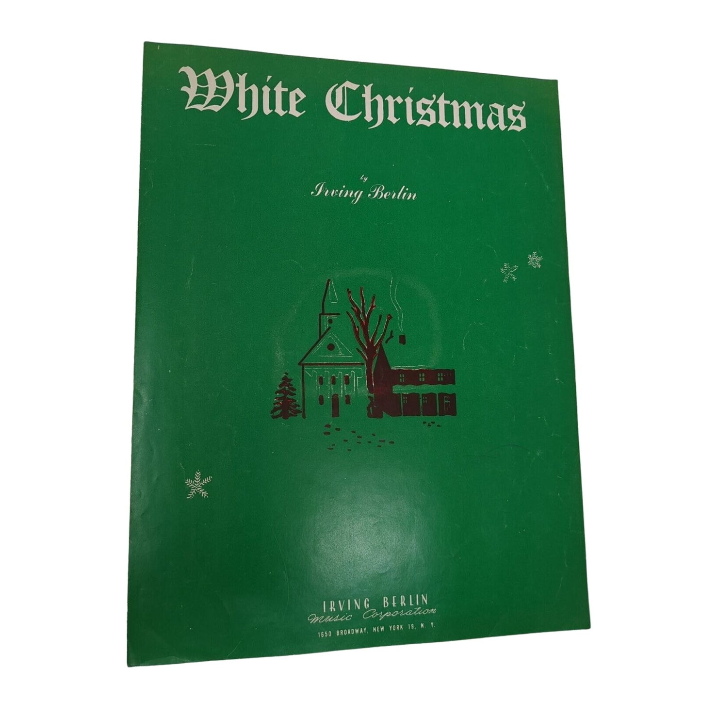 1942 White Christmas Vintage Sheet Music  Irving Berlin