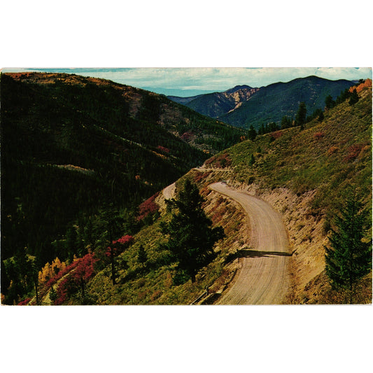 Switchbacks Red River New Mexico Postcard Unposted