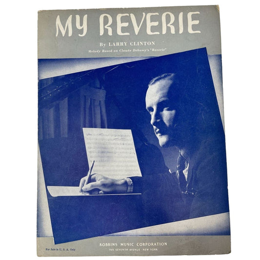 1938 My Reverie Sheet Music by Larry Clinton Robbins Music Corp
