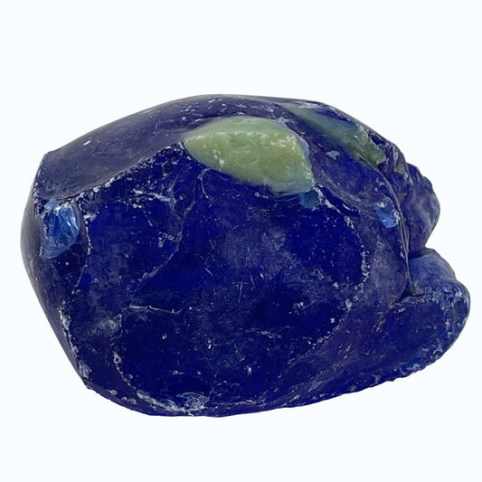 Cobalt Blue Jadeite Art Glass Cullet Translucent #XL2346