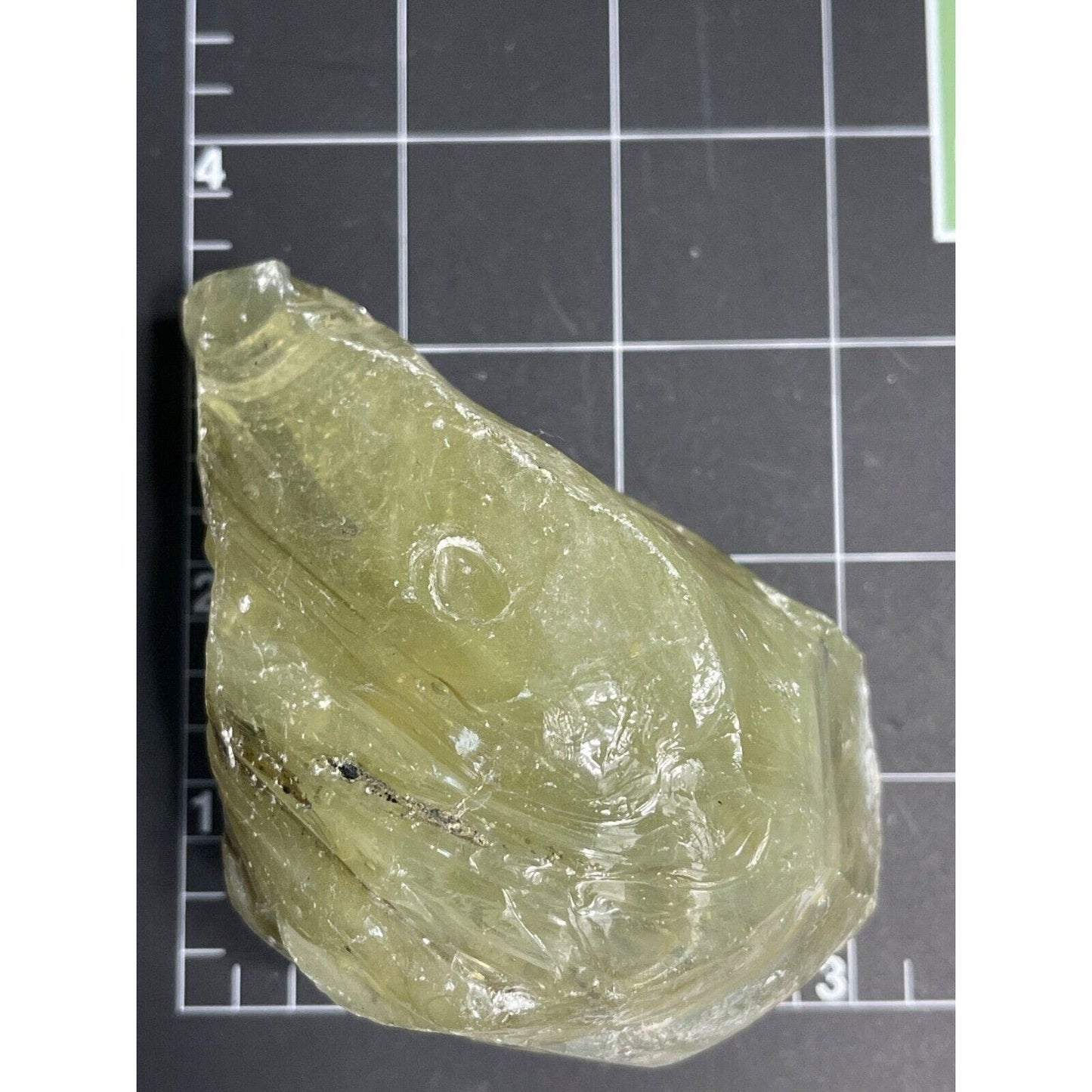 Vaseline Art Glass Cullet Multitone Glowing Premium Swirl Slag Uranium #GLXL2379